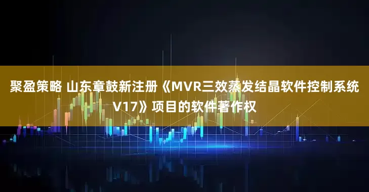 聚盈策略 山东章鼓新注册《MVR三效蒸发结晶软件控制系统V17》项目的软件著作权