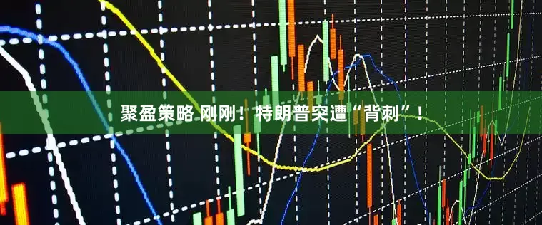 聚盈策略 刚刚！特朗普突遭“背刺”！