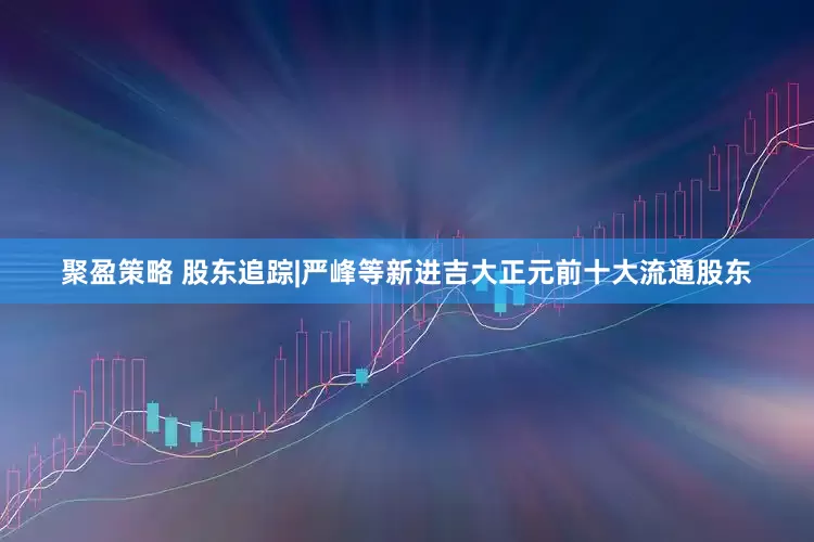 聚盈策略 股东追踪|严峰等新进吉大正元前十大流通股东